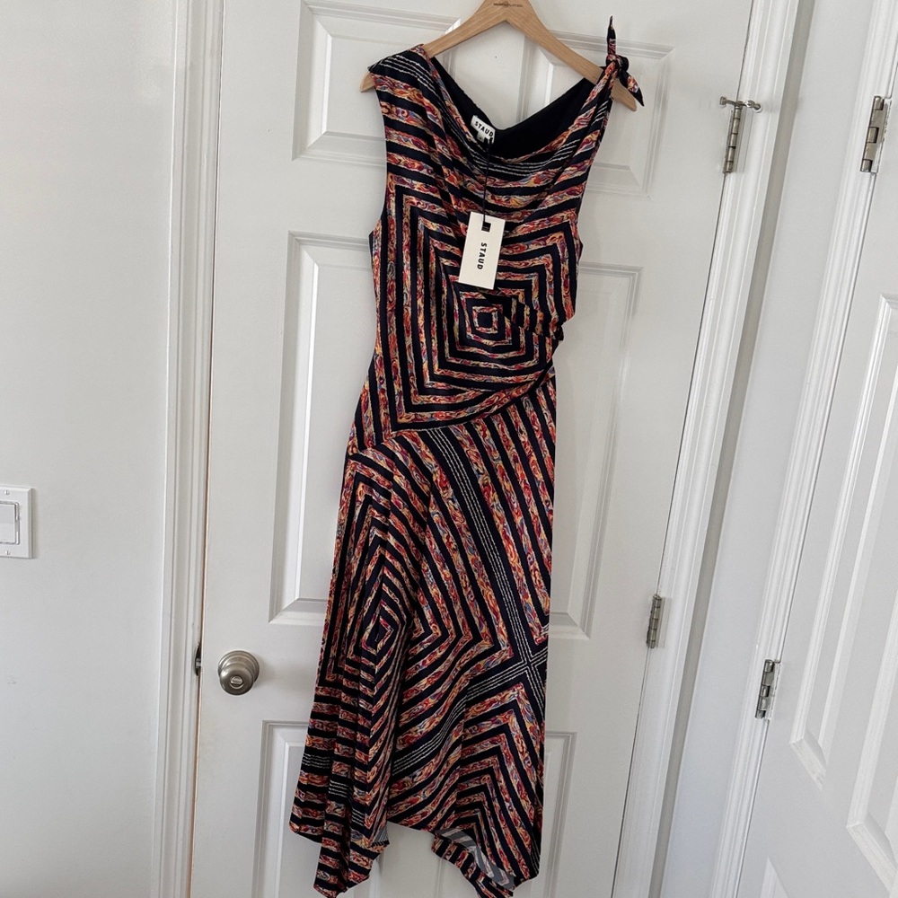 Staud PORTIA SILK DRESS STUDIO - Picture 6 of 17